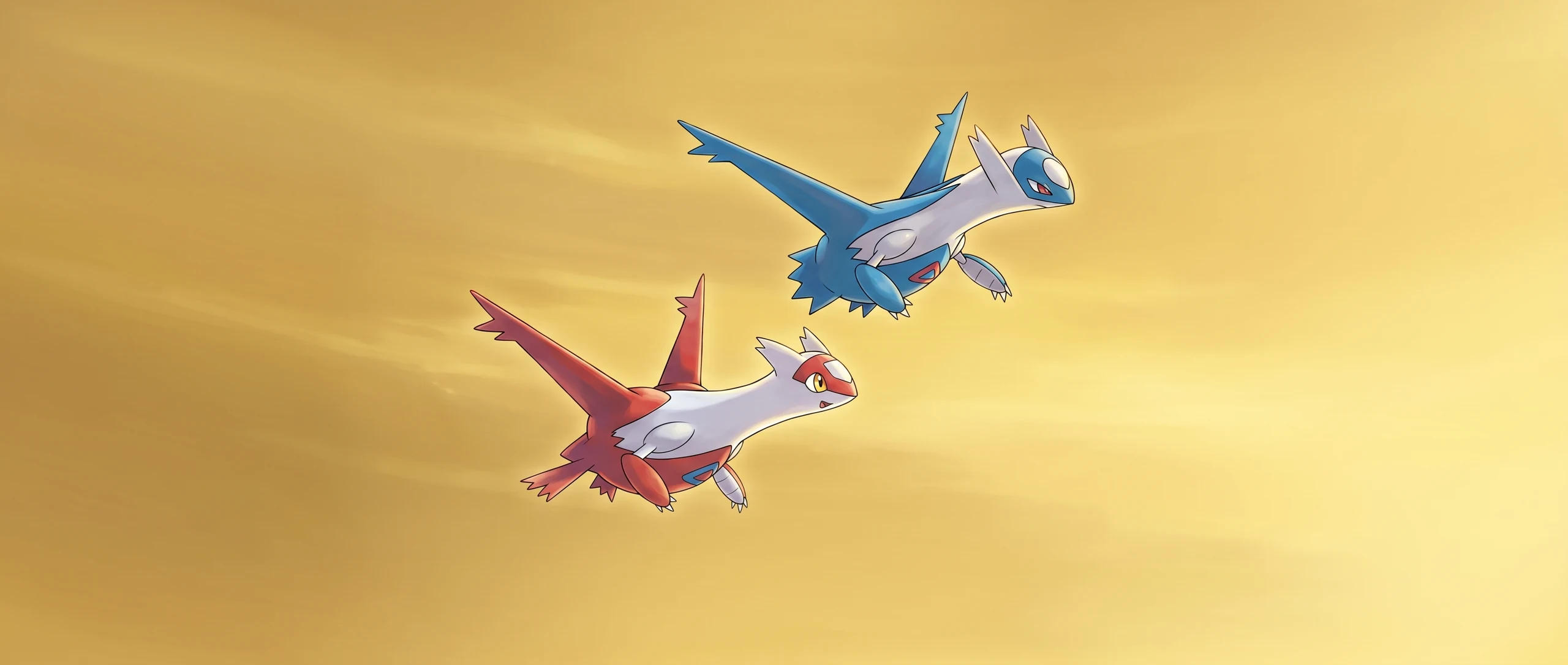 Panorama Poko·Art de Latias et Latios GX, d’après 5ban Graphics.