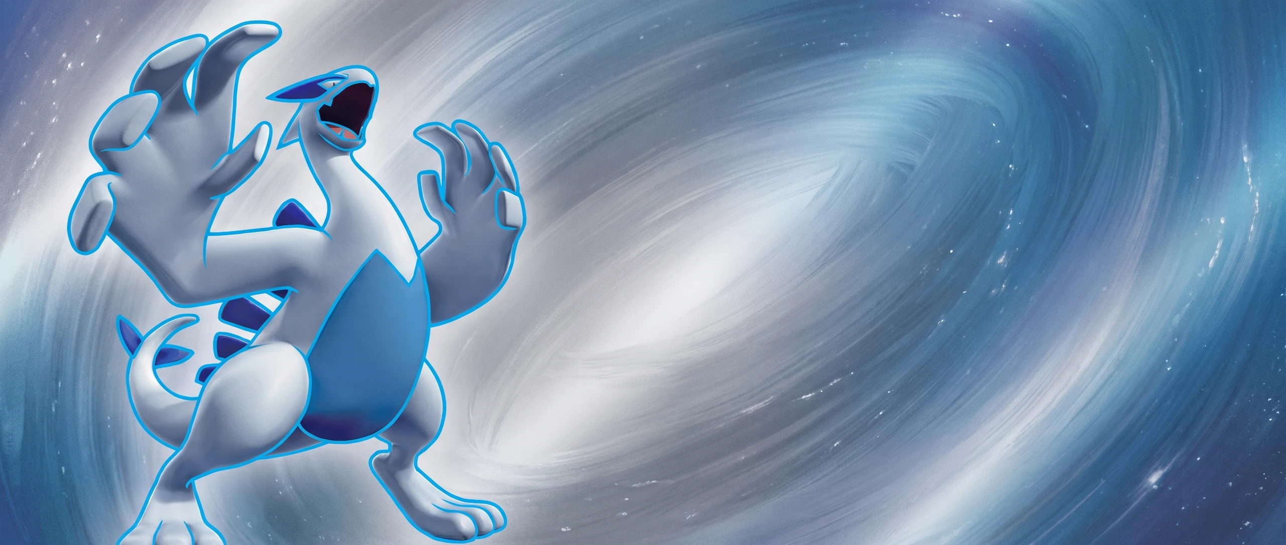 Panorama Poko·Art de Lugia GX, d’après PLANETA Igarashi.