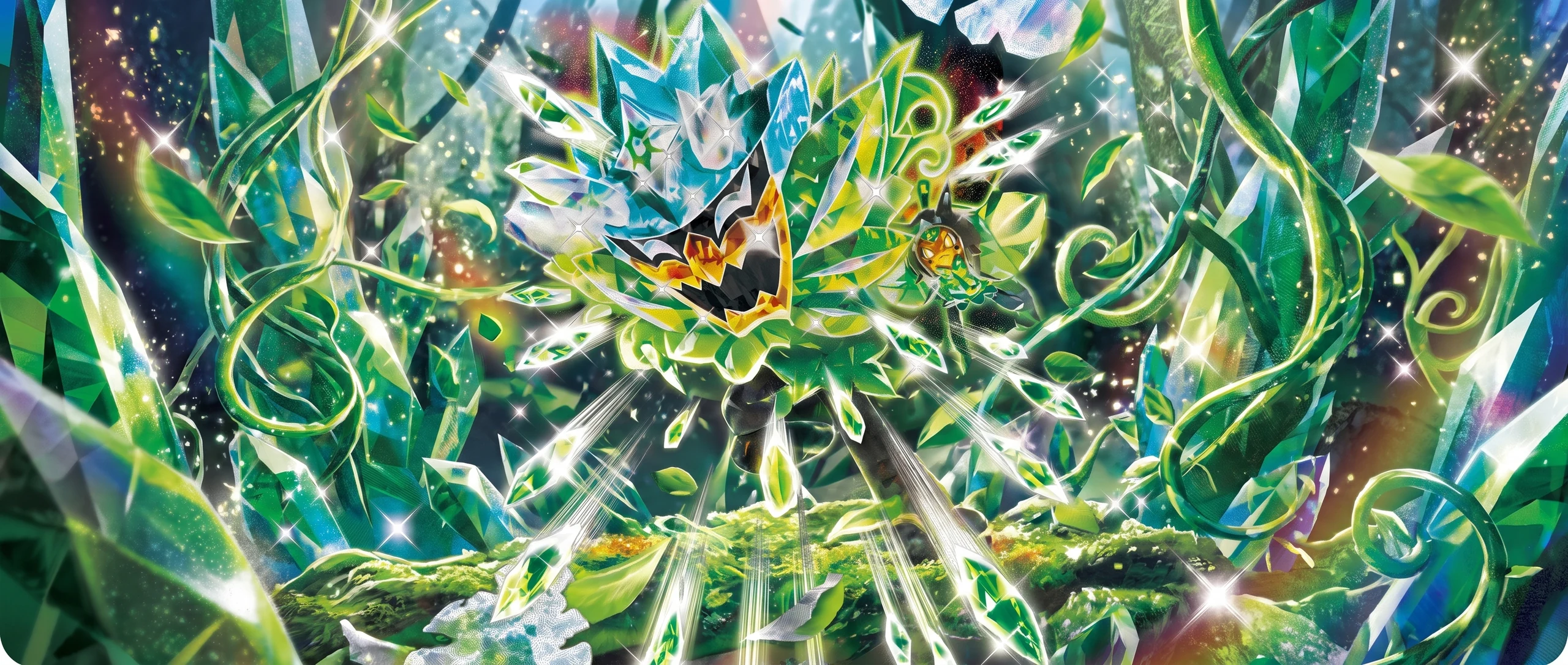 Panorama Poko·Art de オーガポン みどりのめんex, d’après 5ban Graphics.