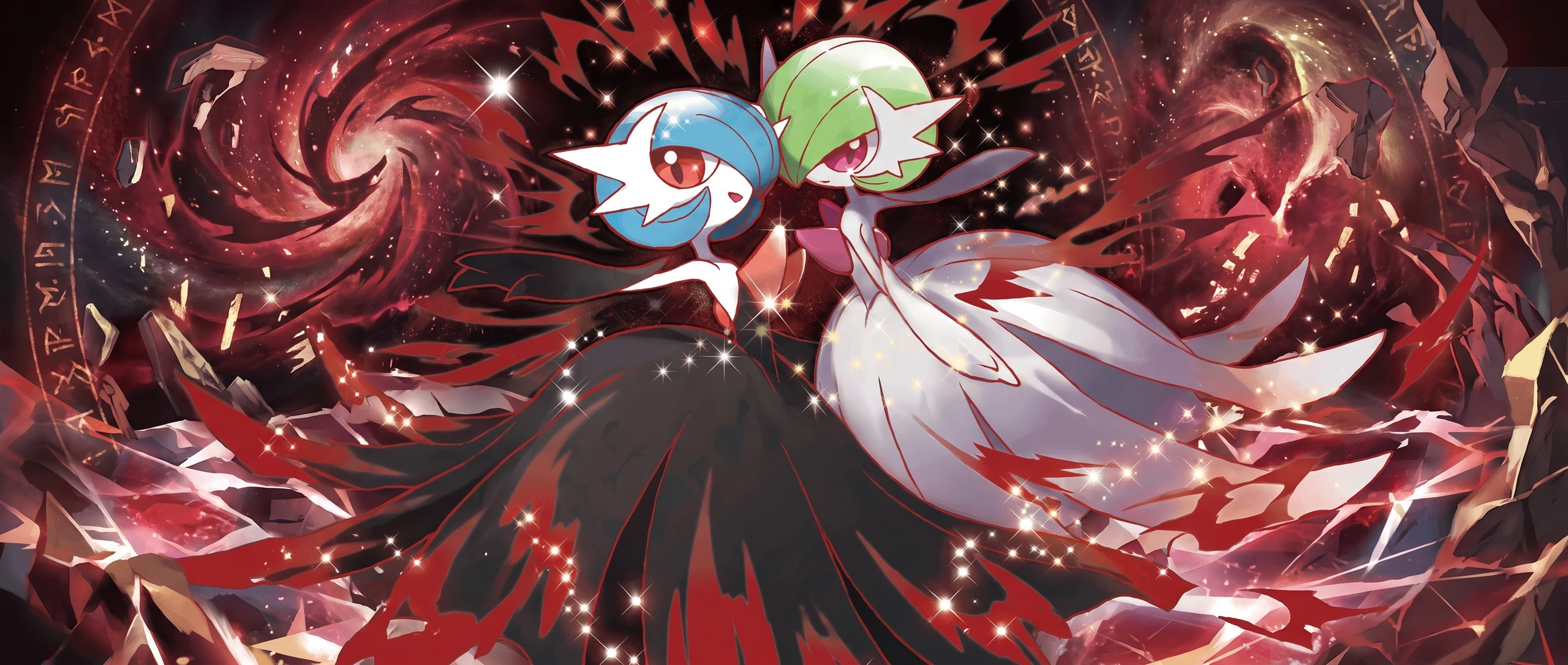 Panorama Poko·Art de M-Gardevoir-EX, d’après Megumi Mizutani.