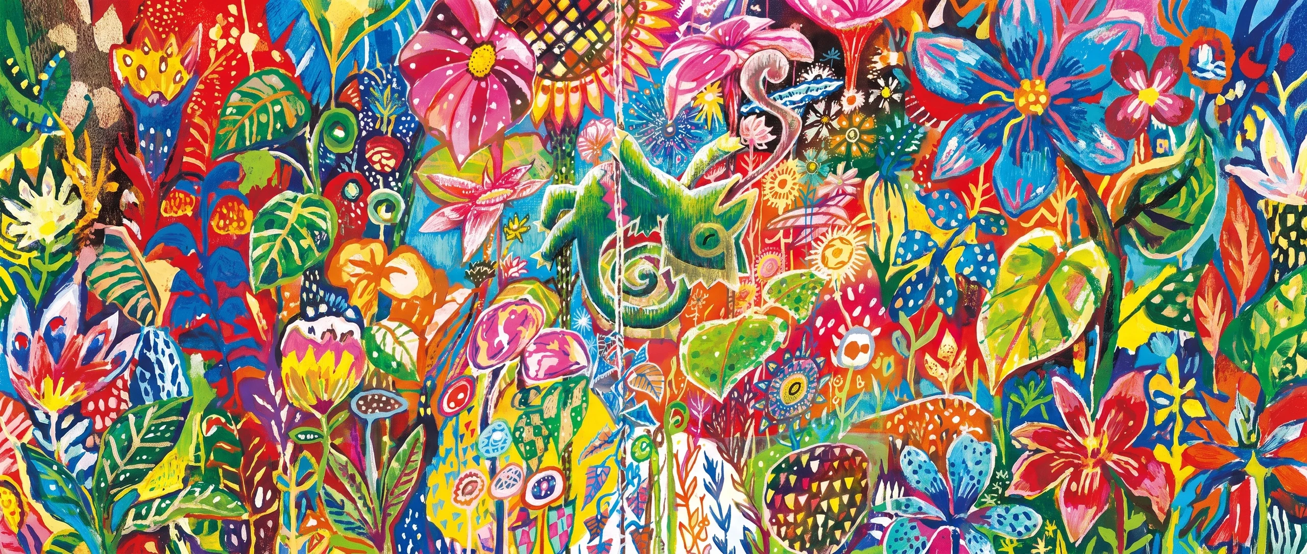 Panorama Poko·Art de Kecleon, d’après Tomokazu Komiya.