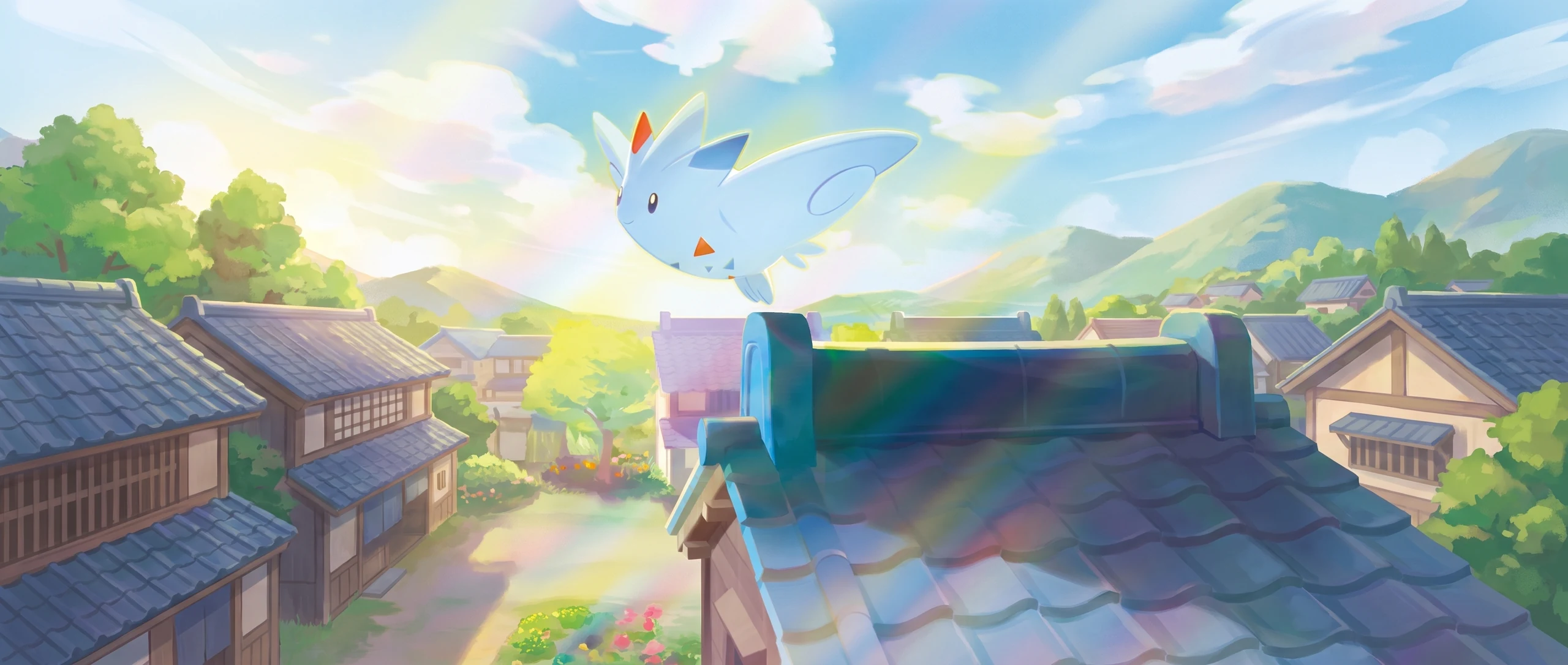 Panorama Poko·Art de Togekiss, d’après satoma.