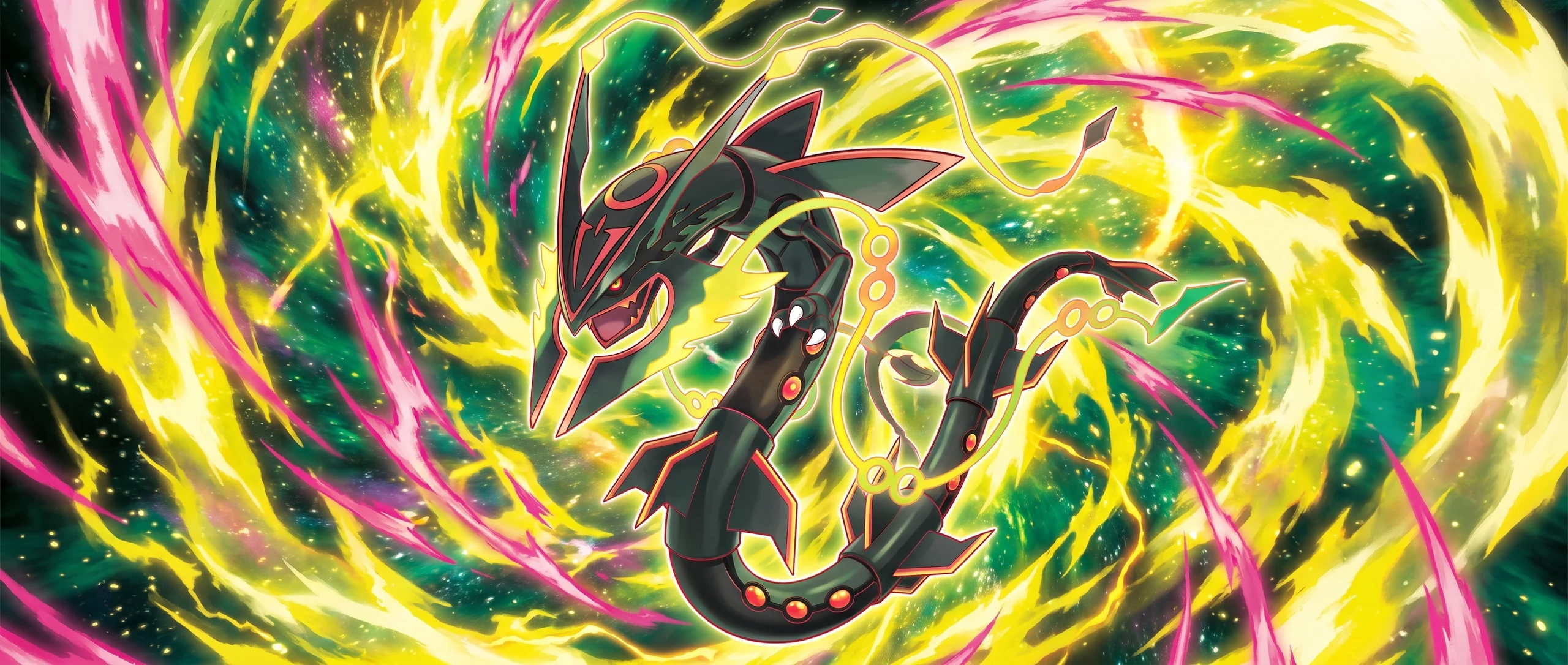 Panorama Poko·Art de M-Rayquaza EX, d’après 5ban Graphics.