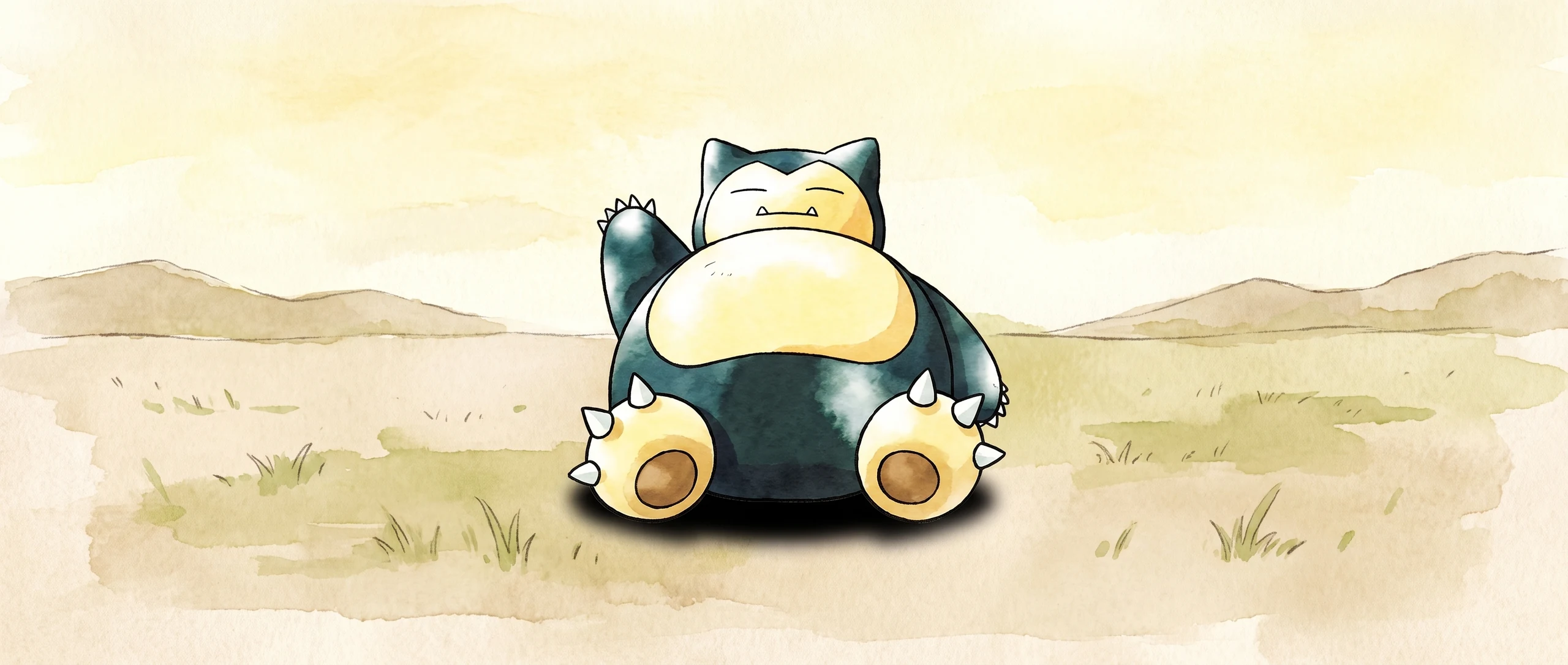 Panorama Poko·Art de Ronflex, d’après Ken Sugimori.