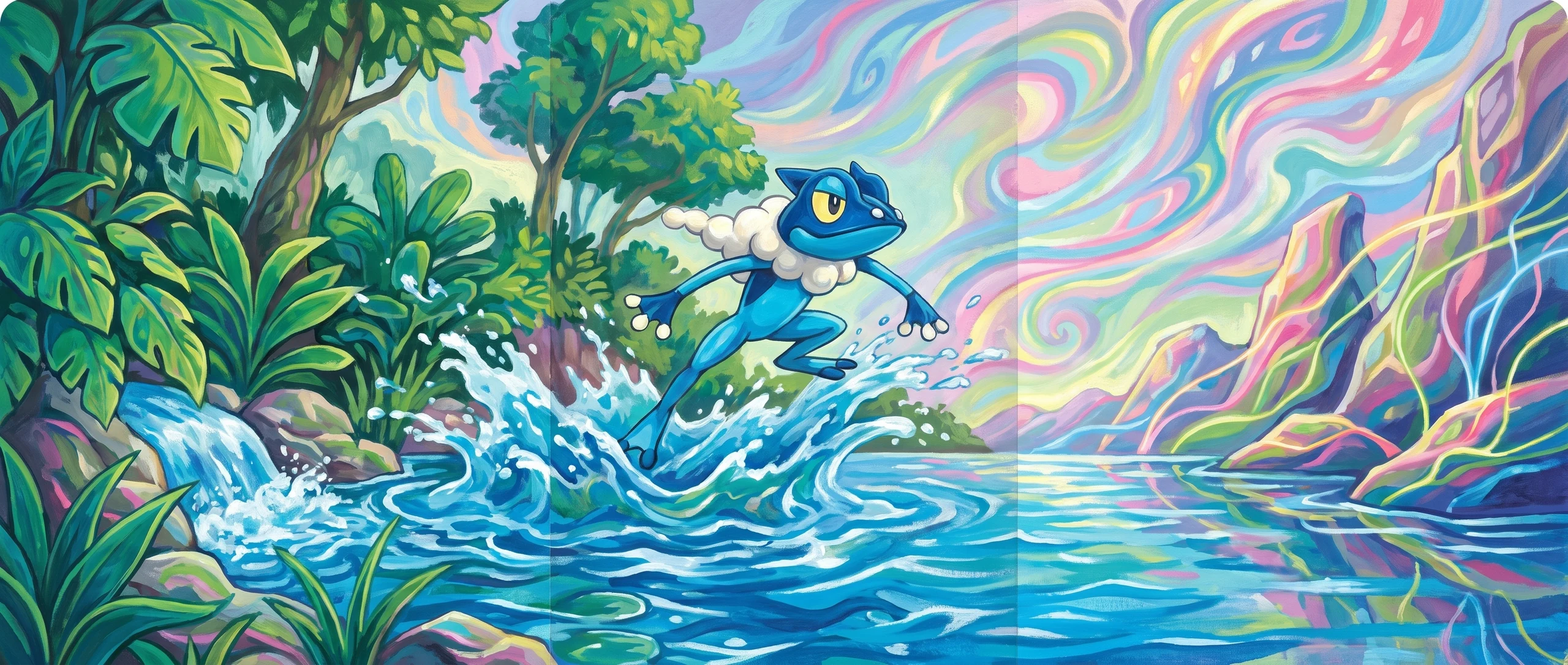 Panorama Poko·Art de Croâporal, d’après Susumu Maeya.
