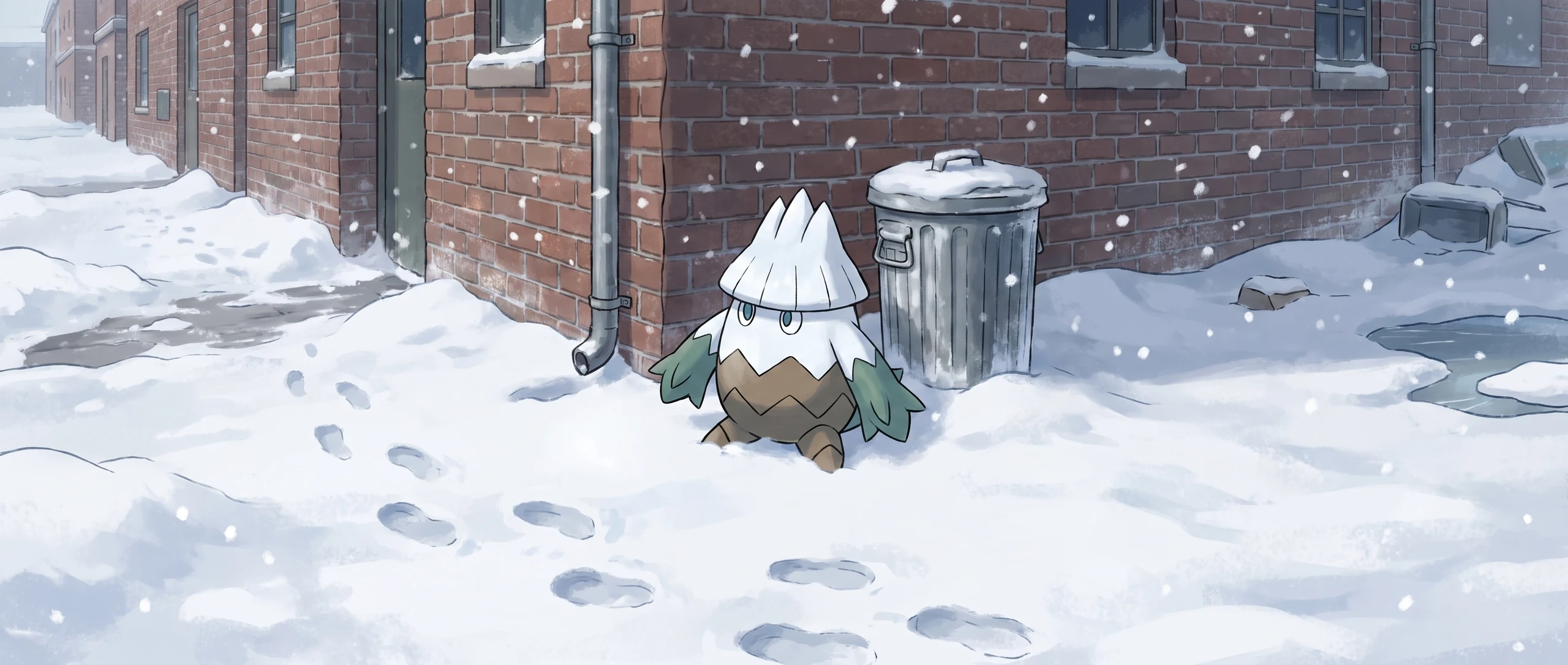 Panorama Poko·Art de Blizzi, d’après Nurikabe.
