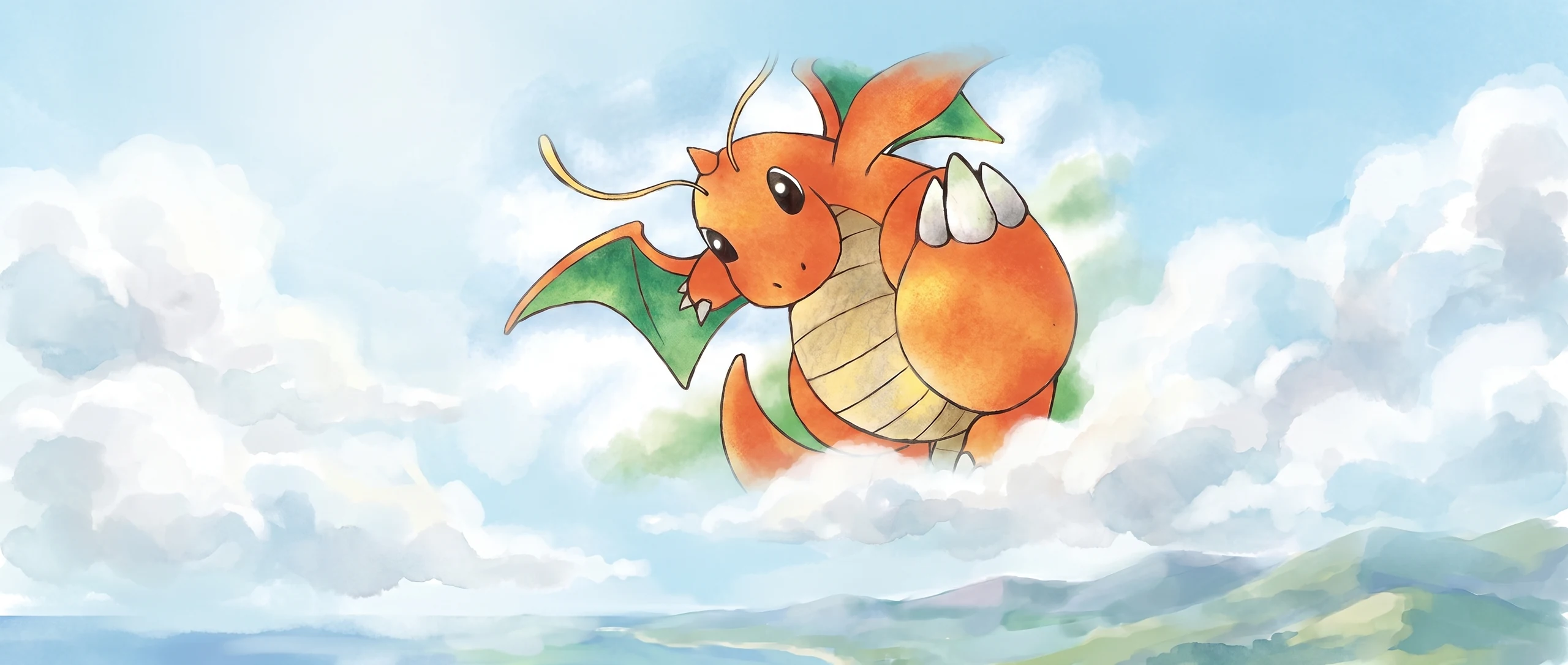 Panorama Poko·Art de Dracolosse, d’après Kagemaru Himeno.