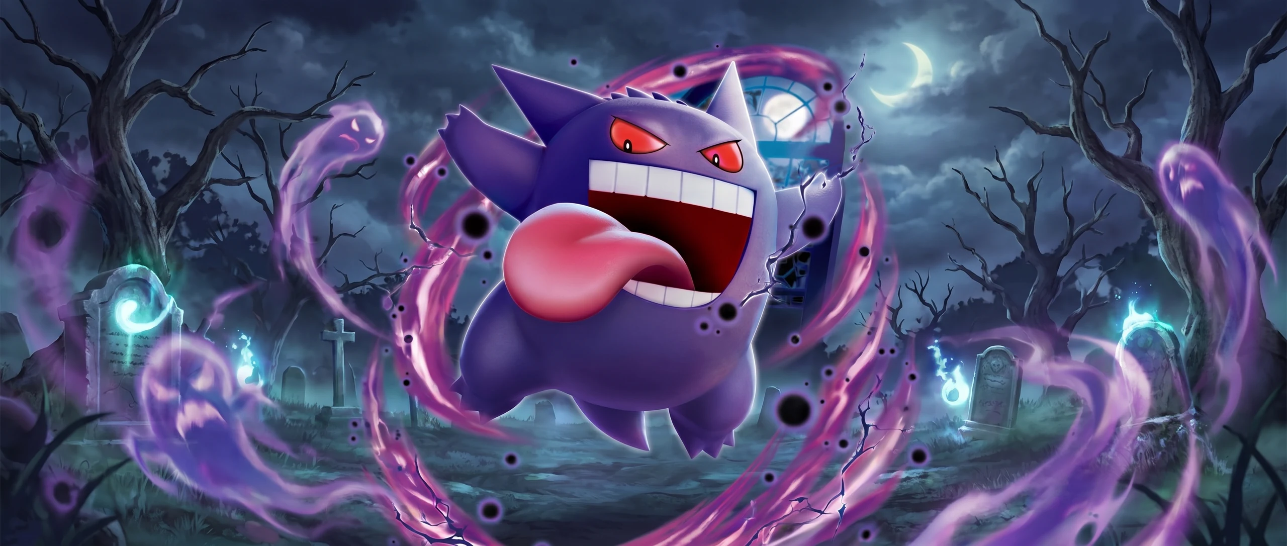 Panorama Poko·Art de ゲンガーex, d’après 5ban Graphics.