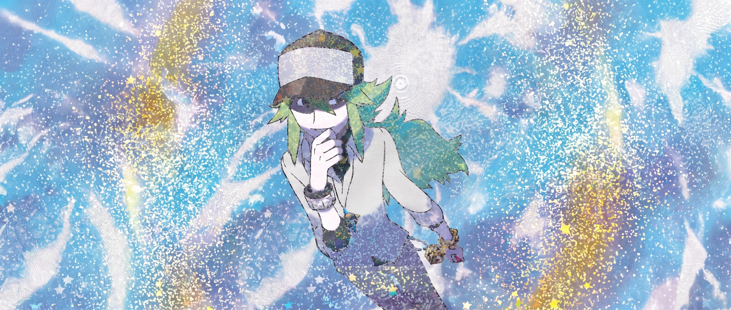 Panorama Poko·Art de N, d’après Ken Sugimori.