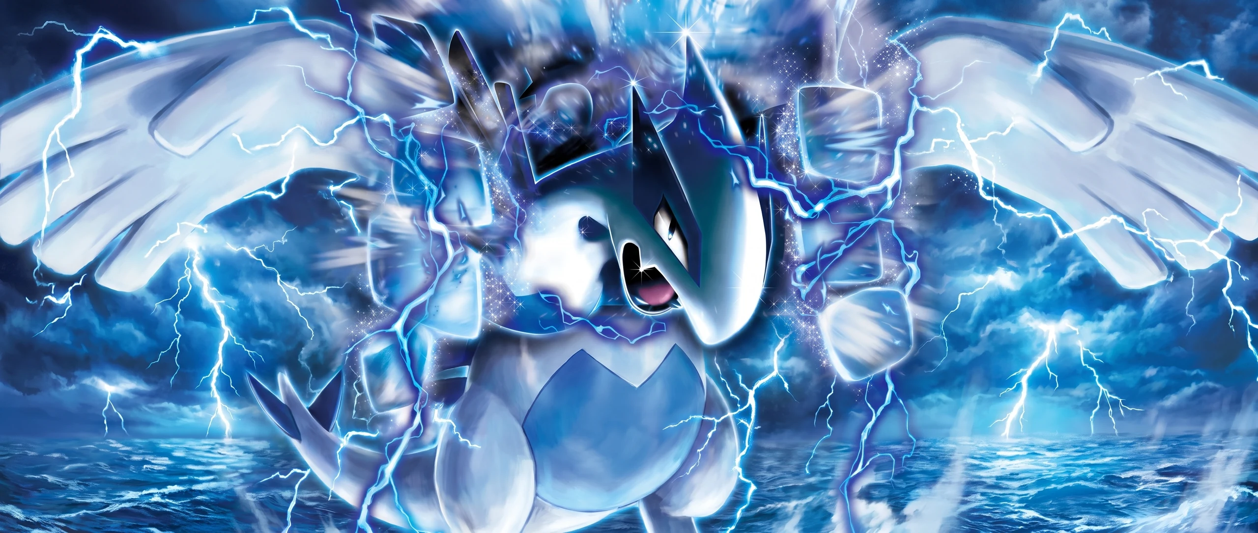 Panorama Poko·Art de Lugia-EX, d’après Toyste Beach.
