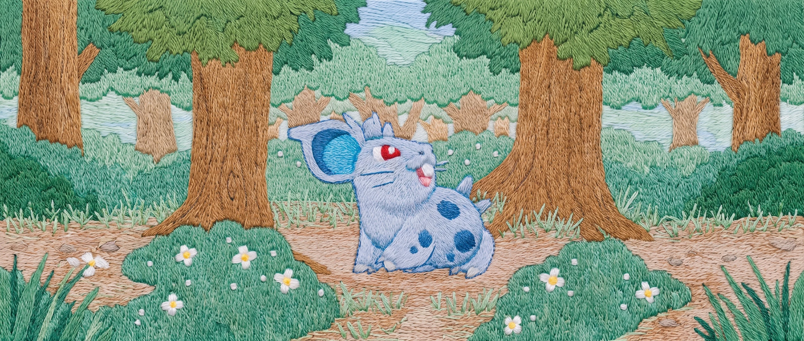 Panorama Poko·Art de Nidoran♀, d’après tayu.