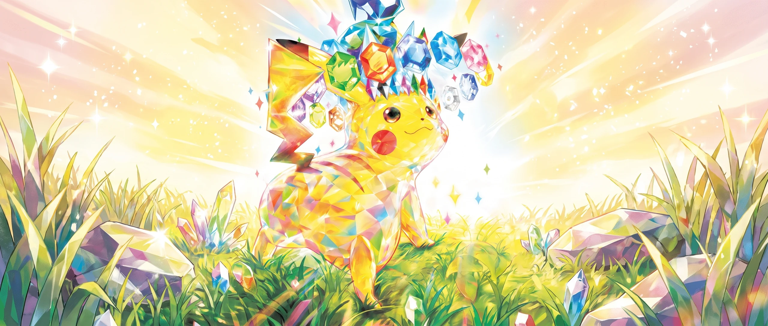 Panorama Poko·Art de Pikachu-ex, d’après GIDORA.