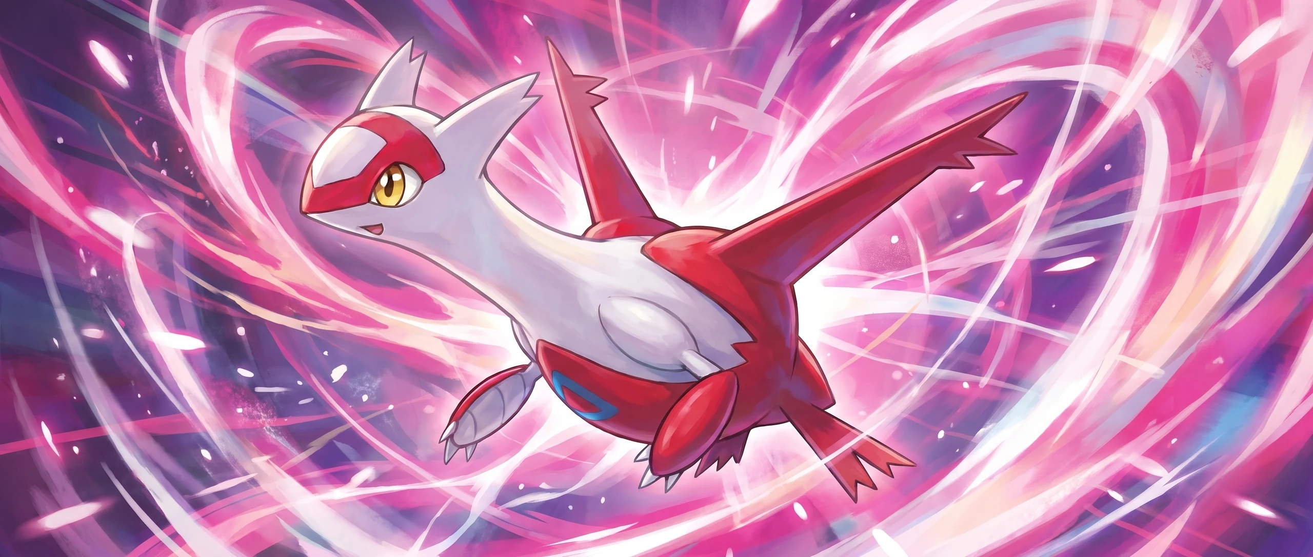 Panorama Poko·Art de Latias-EX, d’après Ryo Ueda.