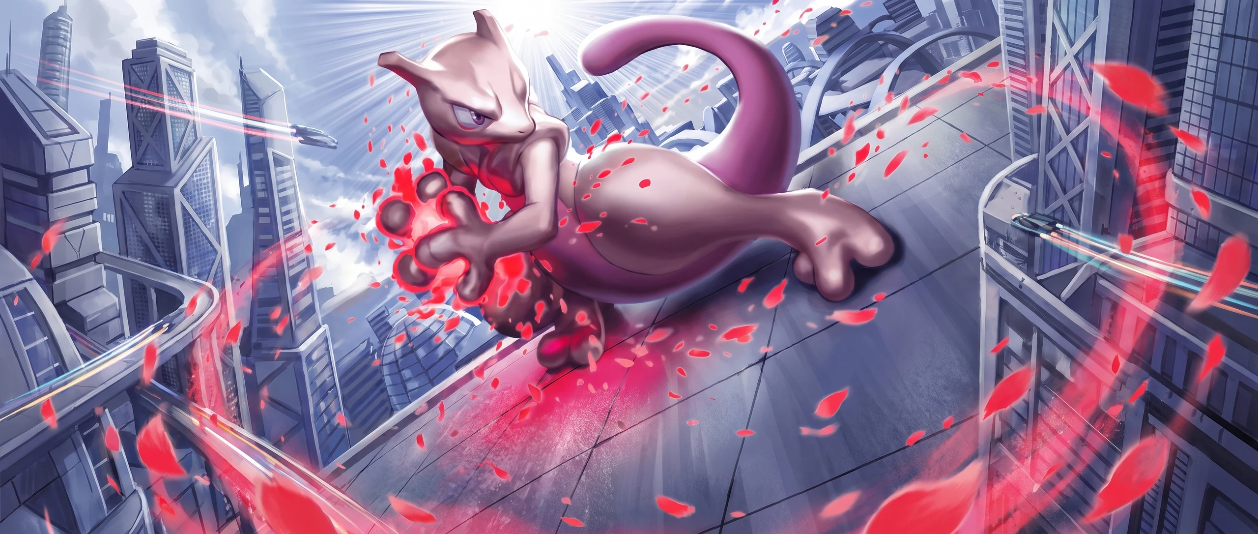 Panorama Poko·Art de Mewtwo, d’après match.