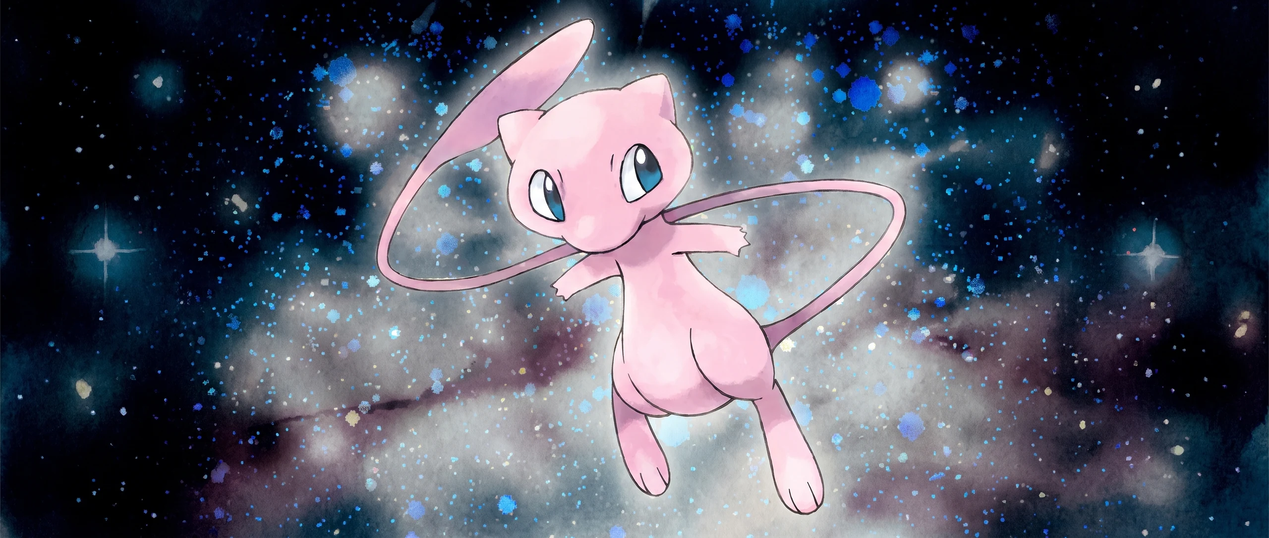 Panorama Poko·Art de Mew, d’après Ken Sugimori.