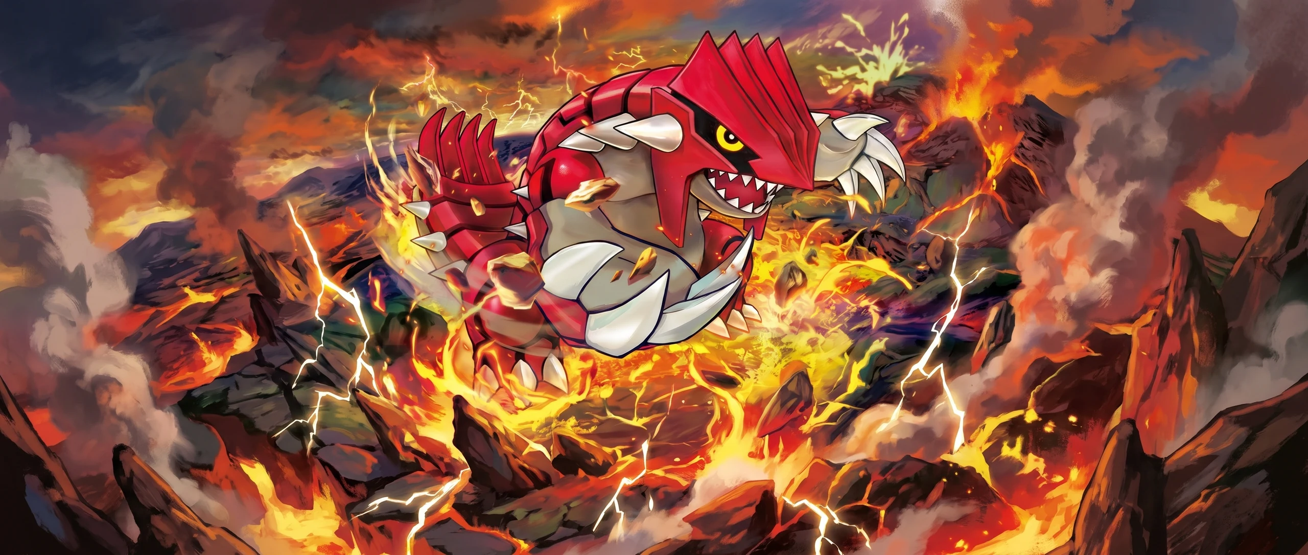 Panorama Poko·Art de Groudon, d’après Nisota Niso.