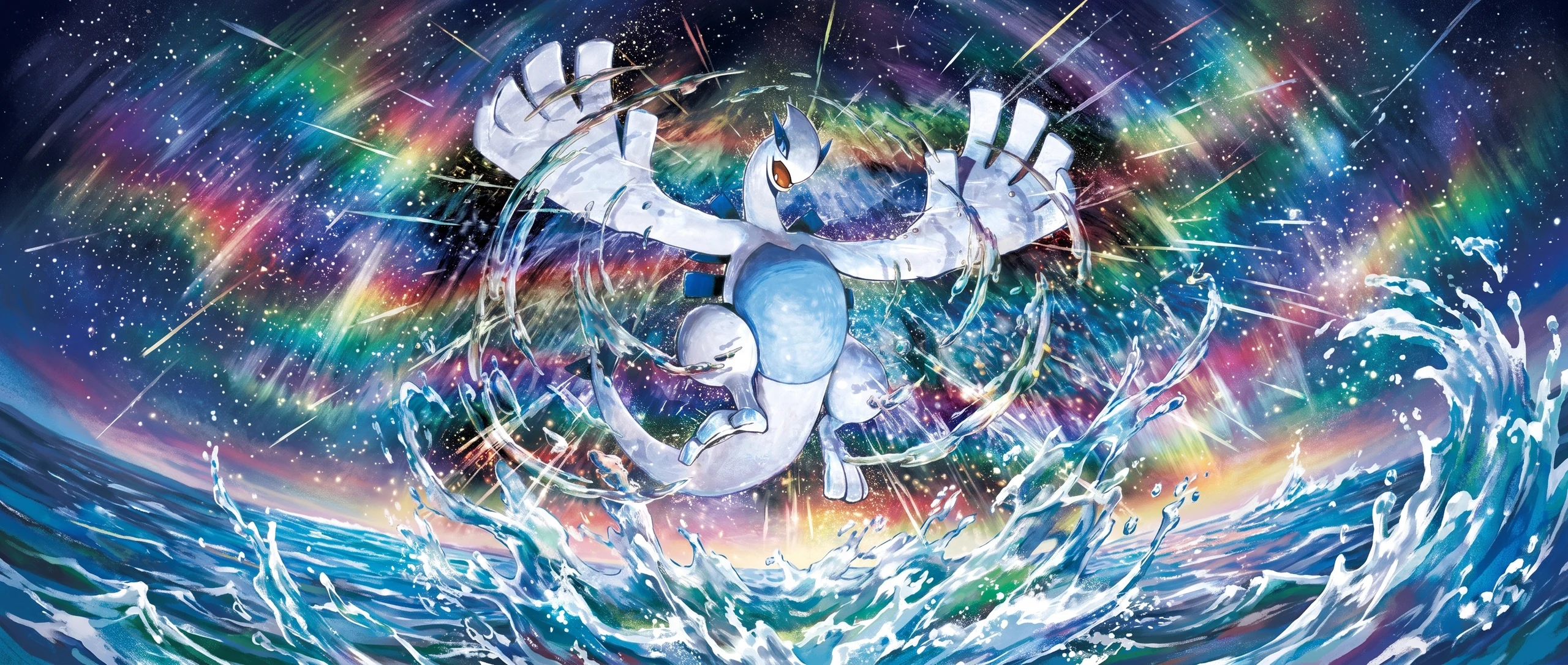 Panorama Poko·Art de Lugia, d’après Kazuki Minami.