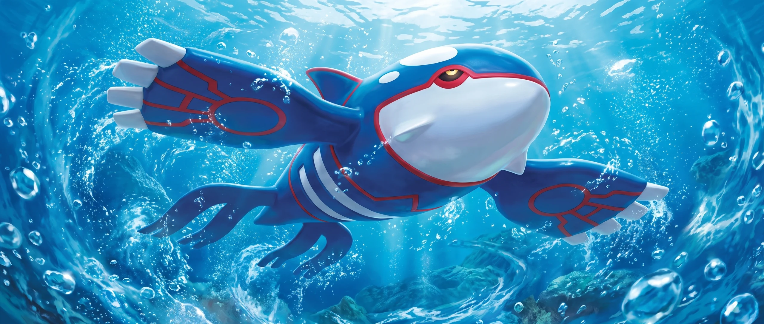 Panorama Poko·Art de Kyogre-EX, d’après 5ban Graphics.