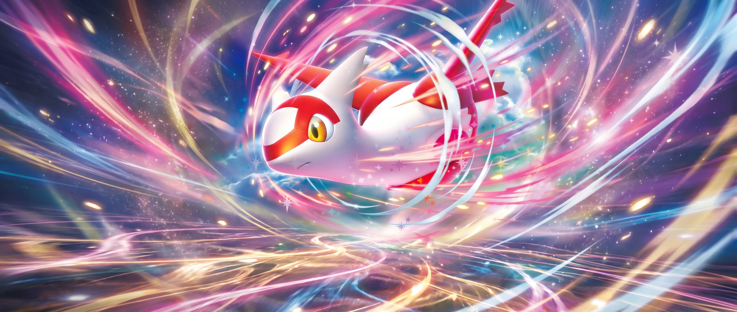 Panorama Poko·Art de ラティアスex, d’après takuyoa.