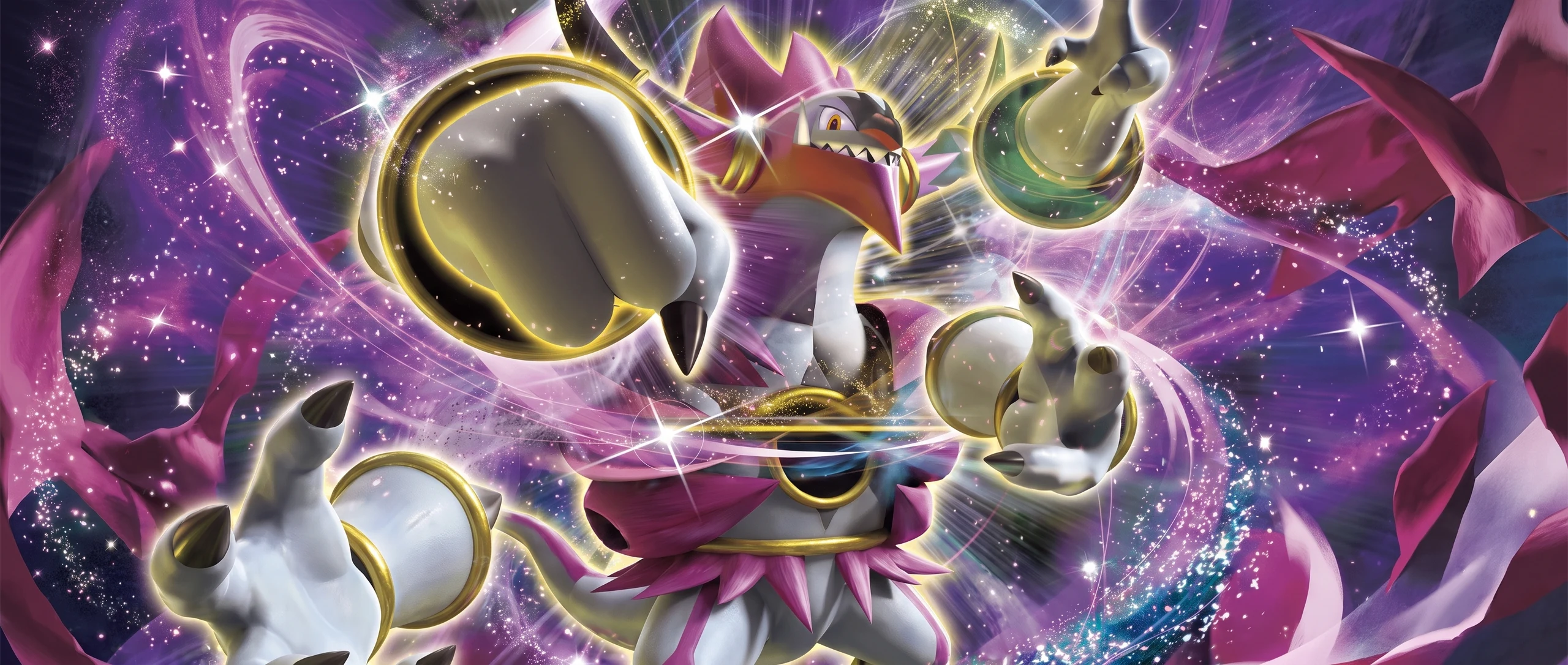Panorama Poko·Art de Hoopa EX, d’après Eske Yoshinob.
