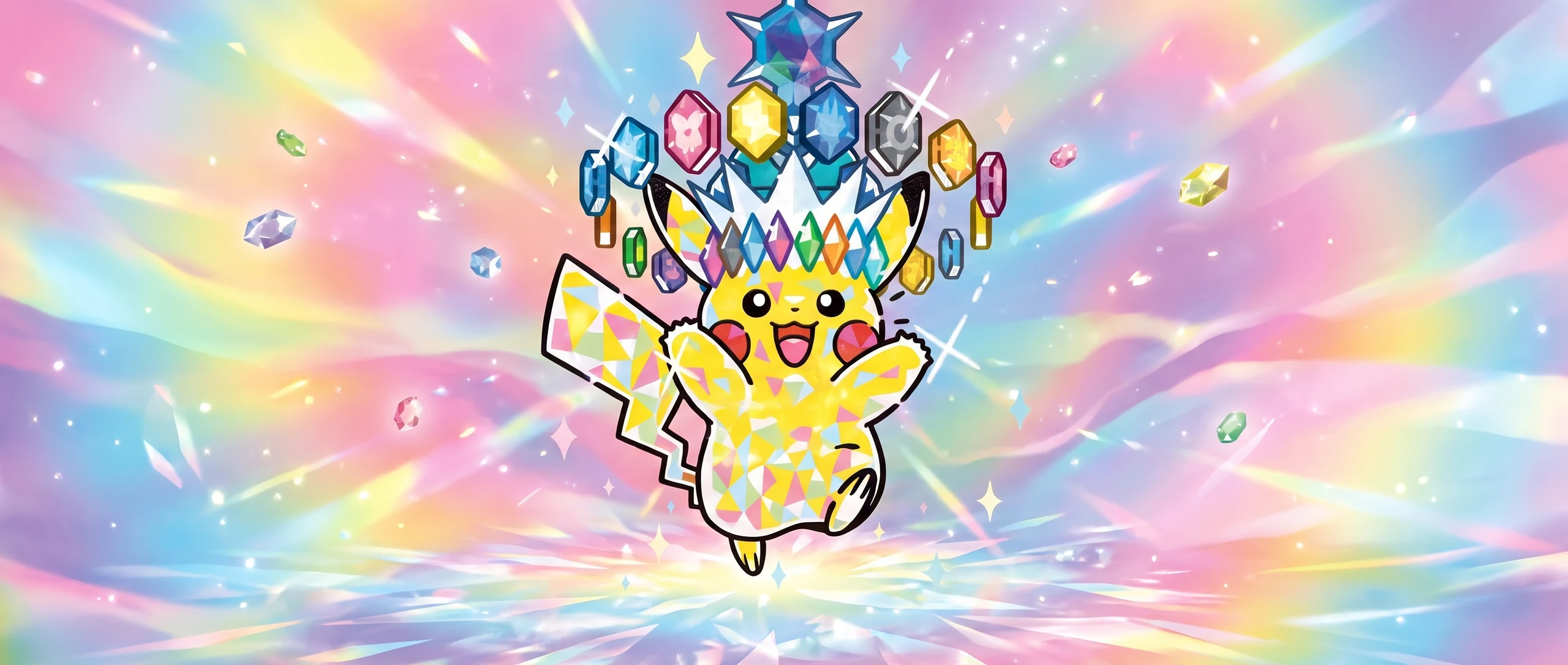 Panorama Poko·Art de ピカチュウex, d’après James Turner.