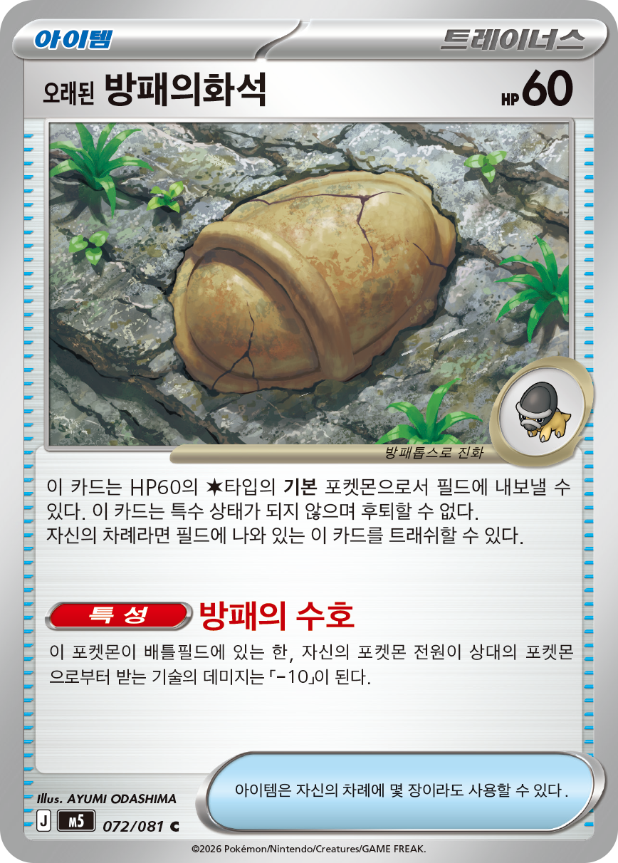 Antique Armor Fossil