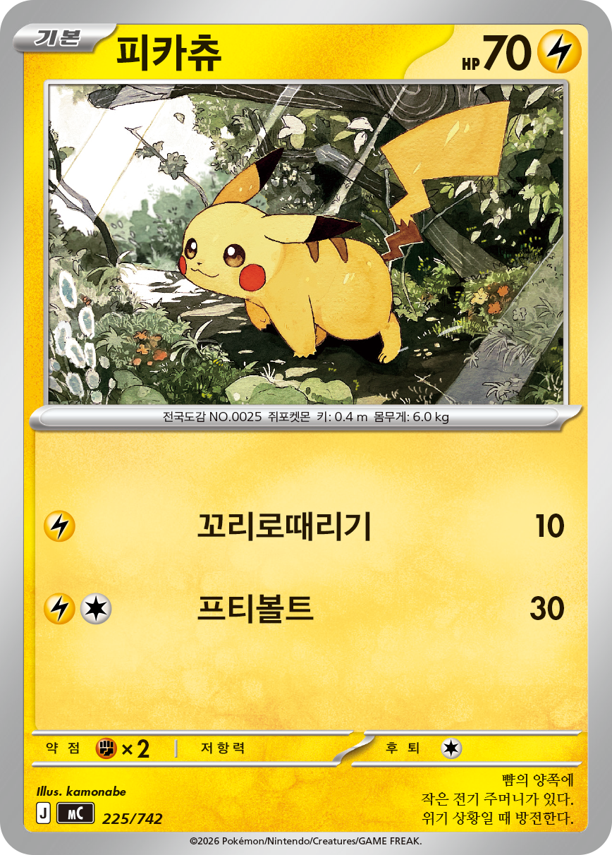 Pikachu ASC 55