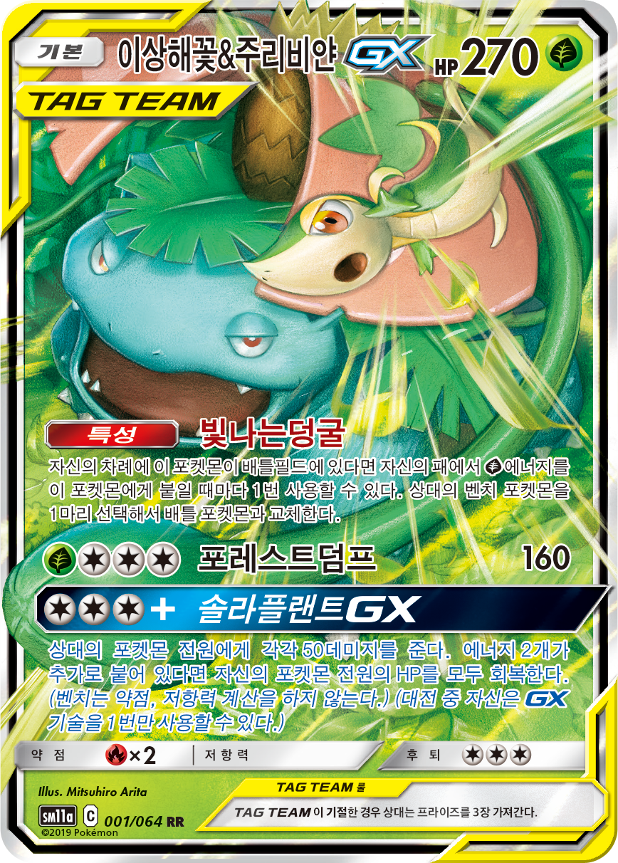 Venusaur & Snivy GX