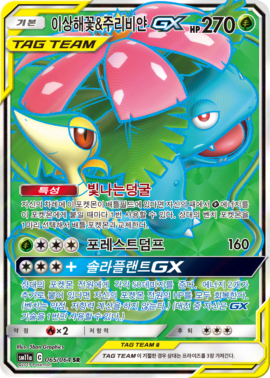 Venusaur & Snivy GX