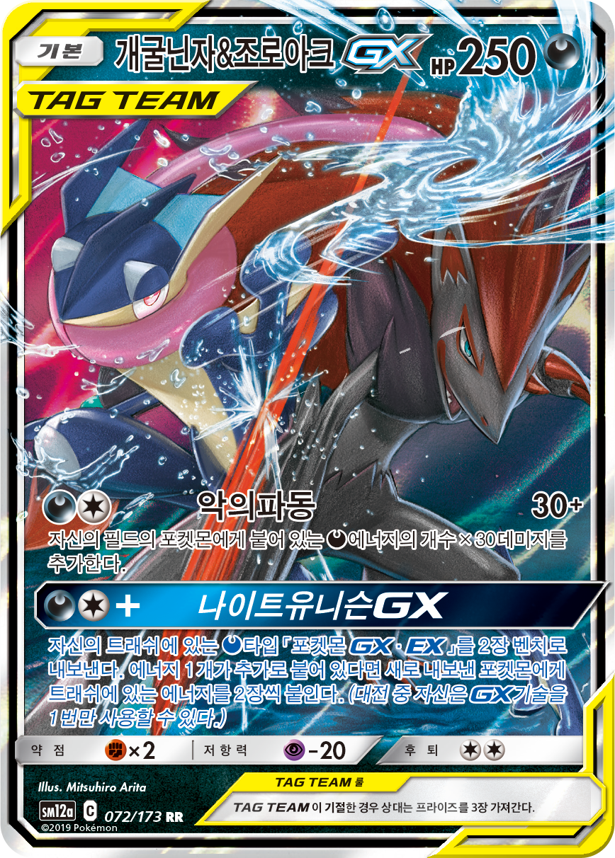 Greninja & Zoroark GX