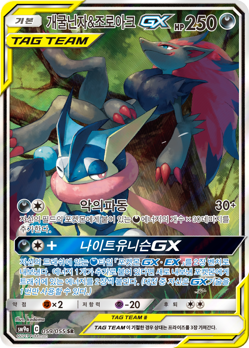 Greninja & Zoroark GX