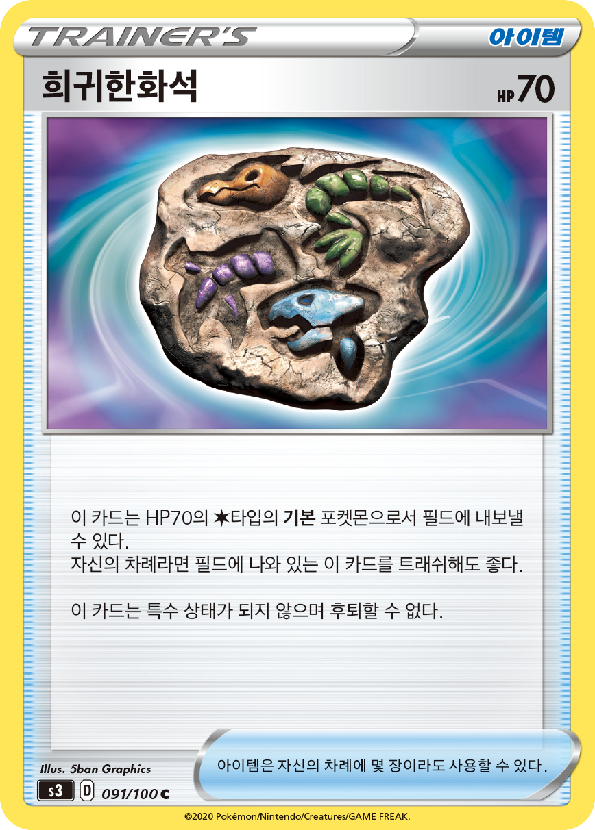 희귀한 화석