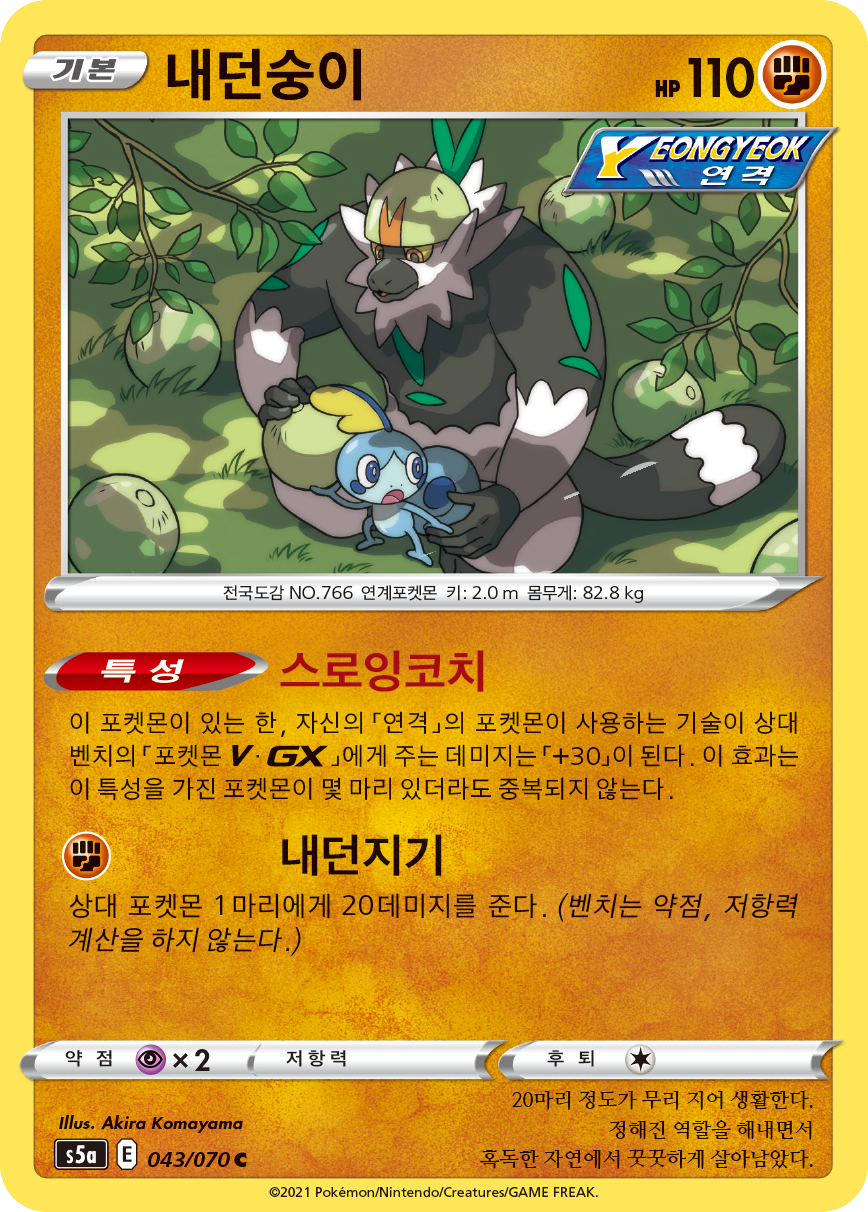 내던숭이