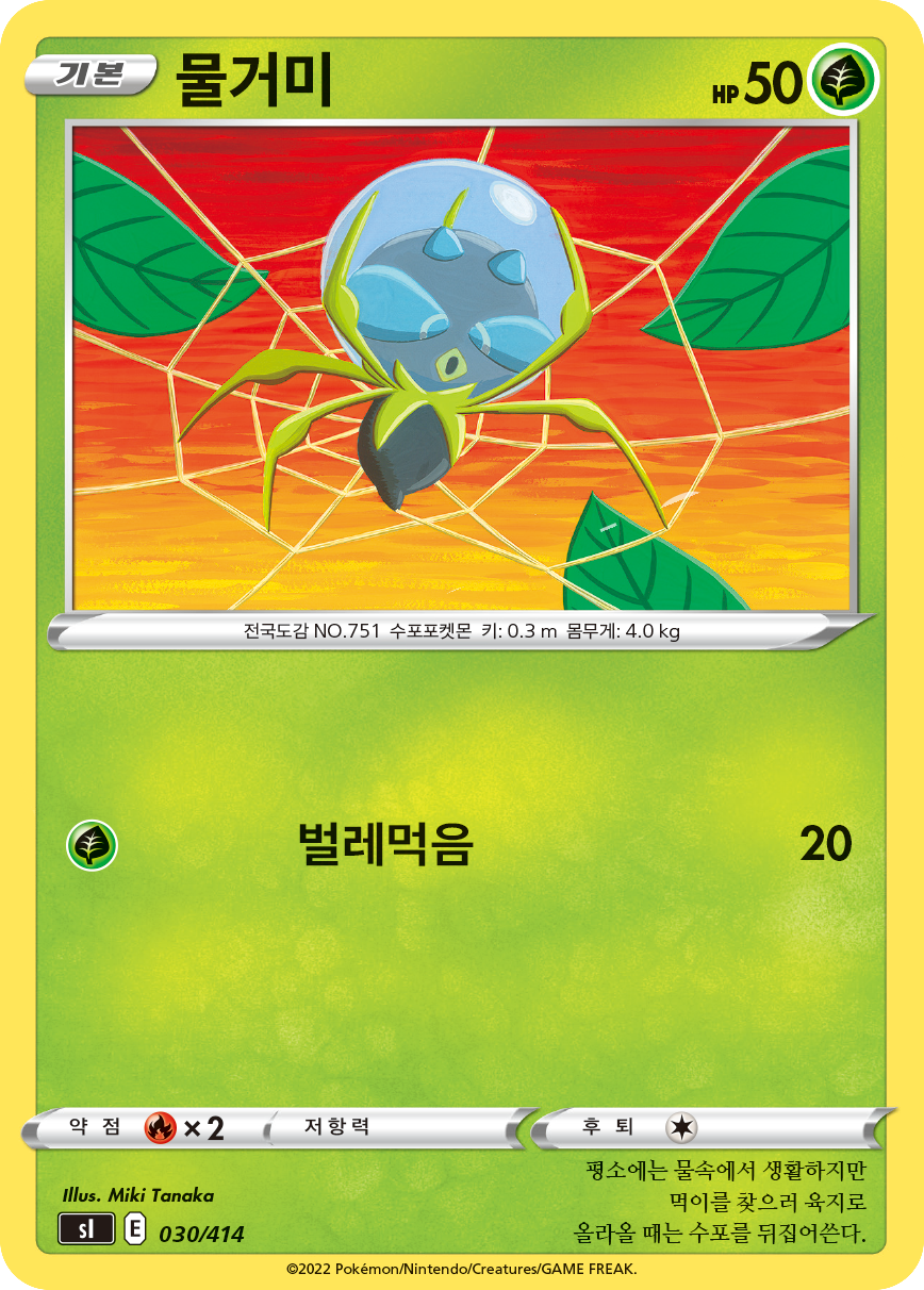 물거미
