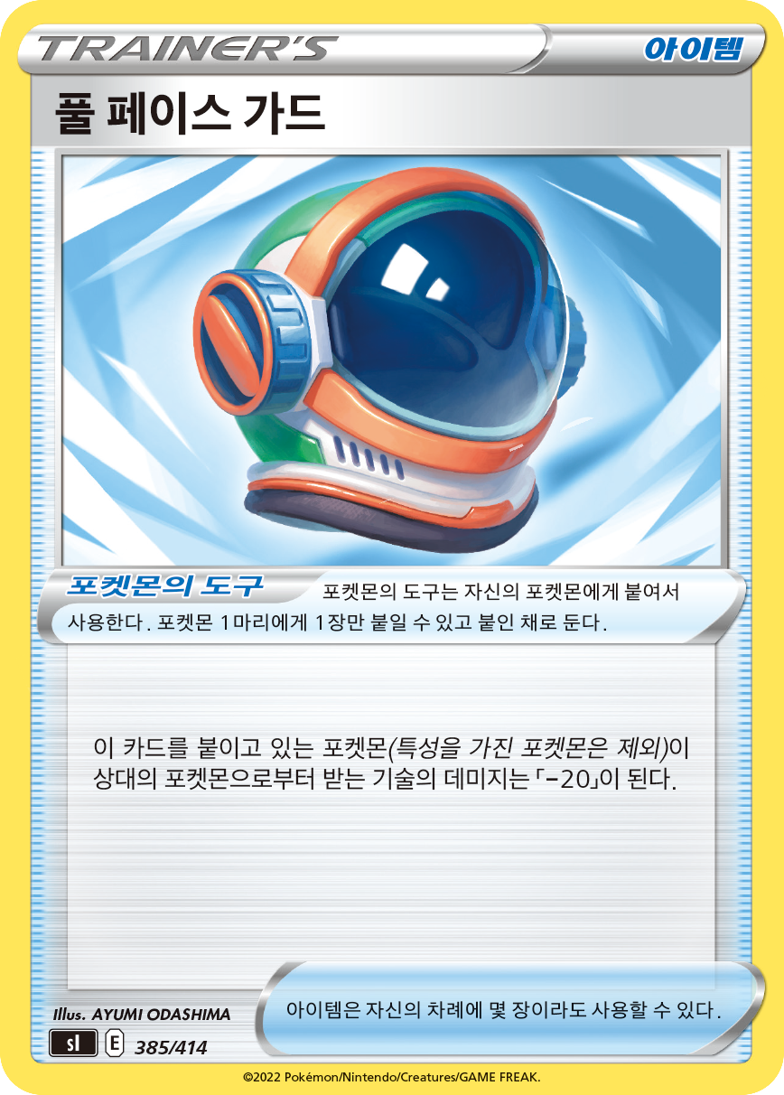 풀 페이스 가드