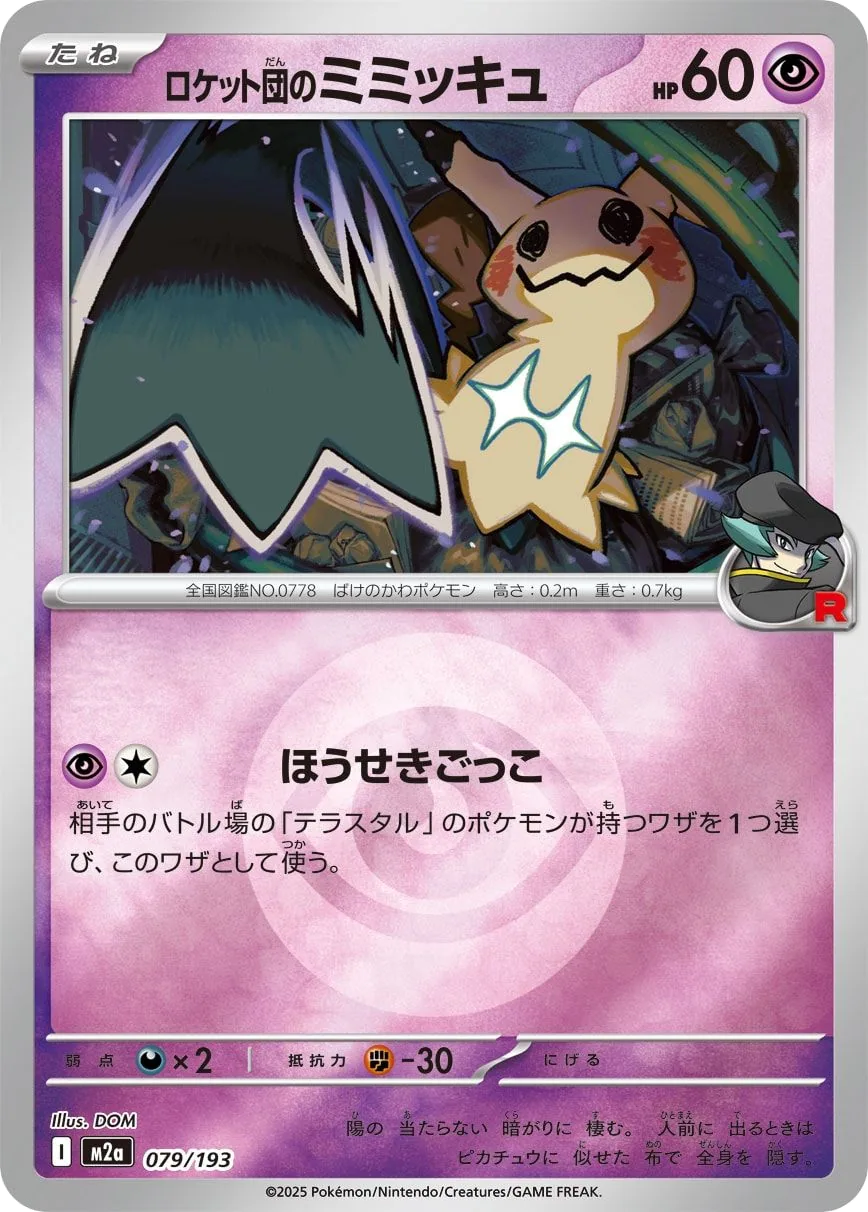 Team Rocket's Mimikyu