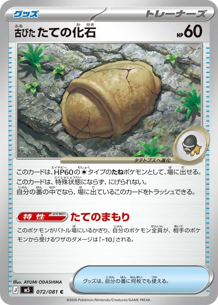 Fossile Armure Ancien