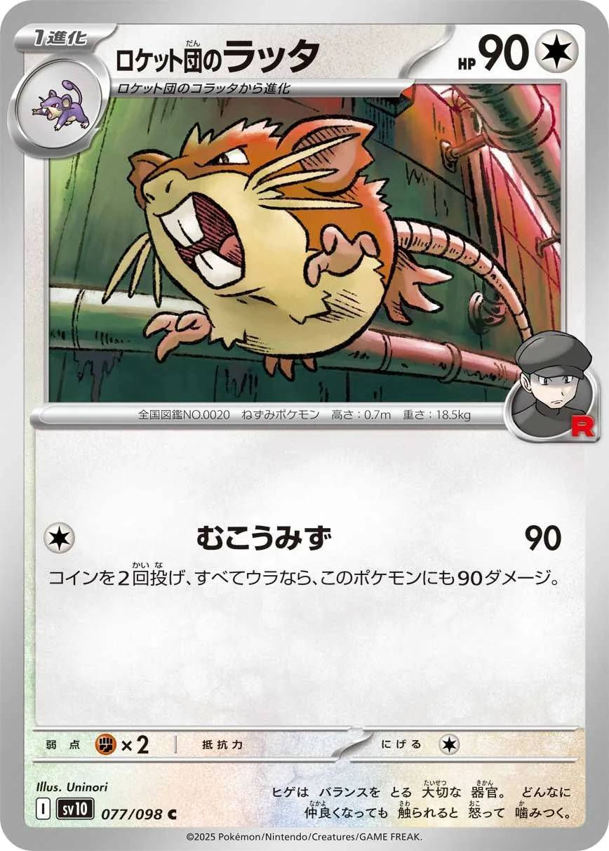Team Rocket's Raticate