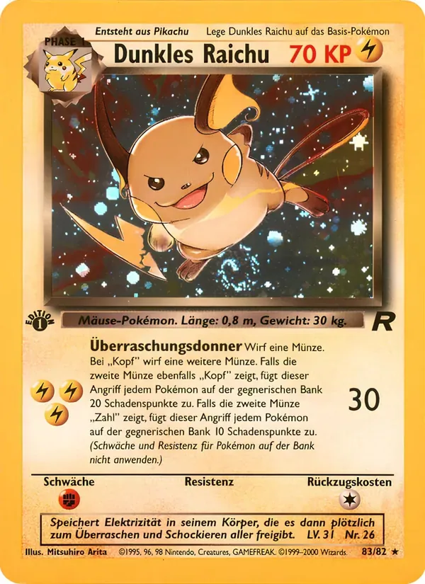 Dunkles Raichu