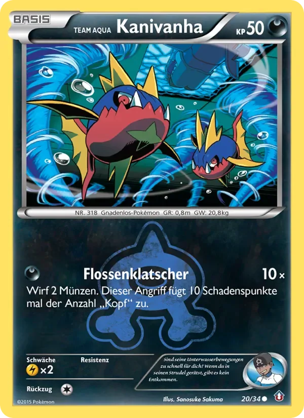 Team Aqua's Carvanha