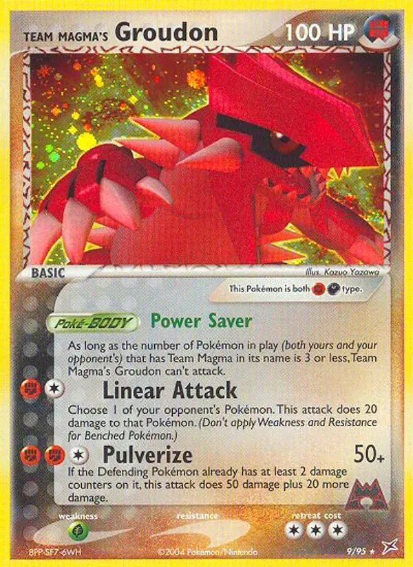 Team Magmas Groudon