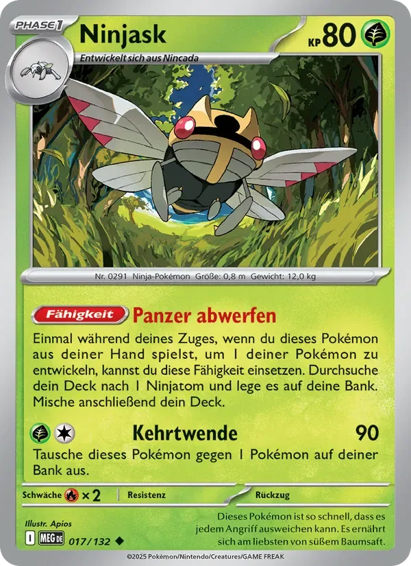 Ninjask MEG 17
