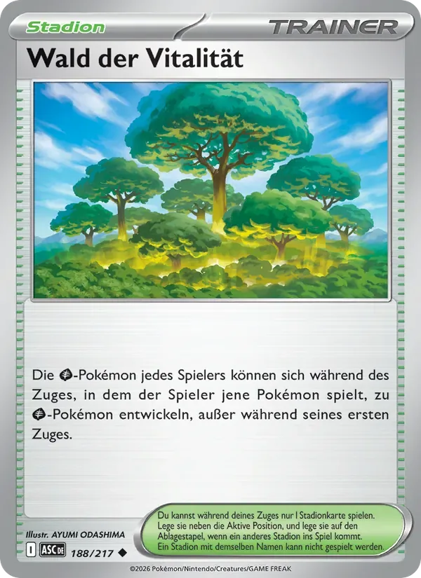 Wald der Vitalität