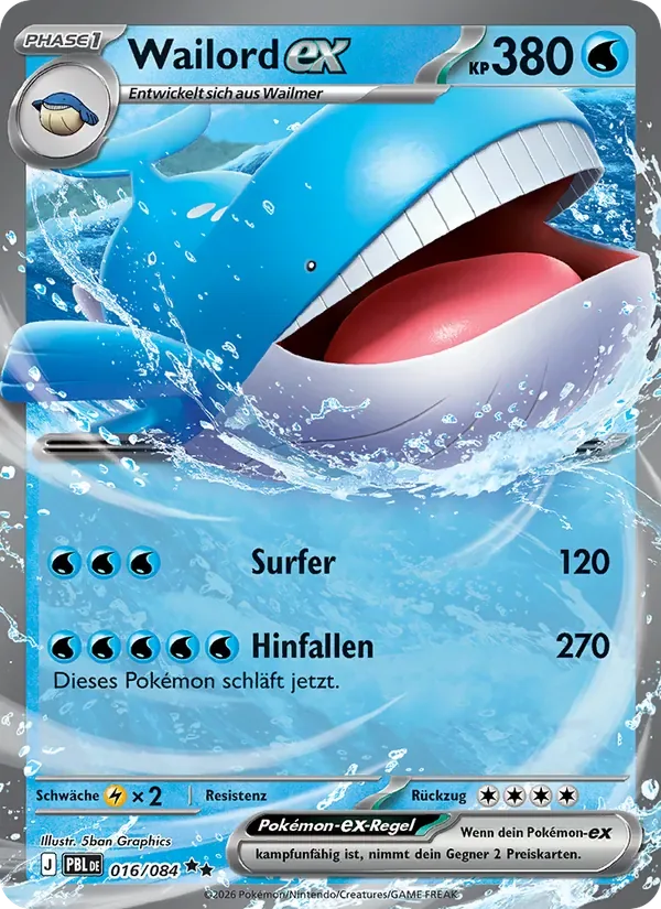 Wailord-ex PBL 16