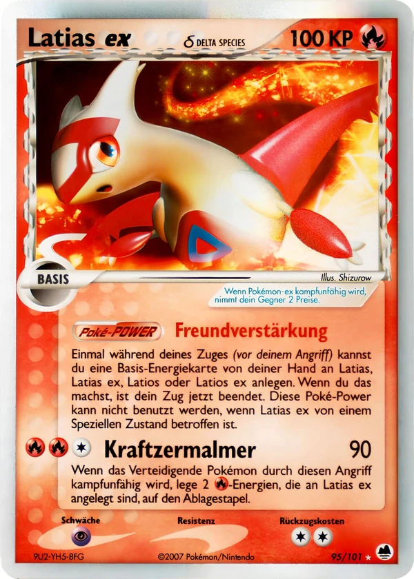 Latias ex δ