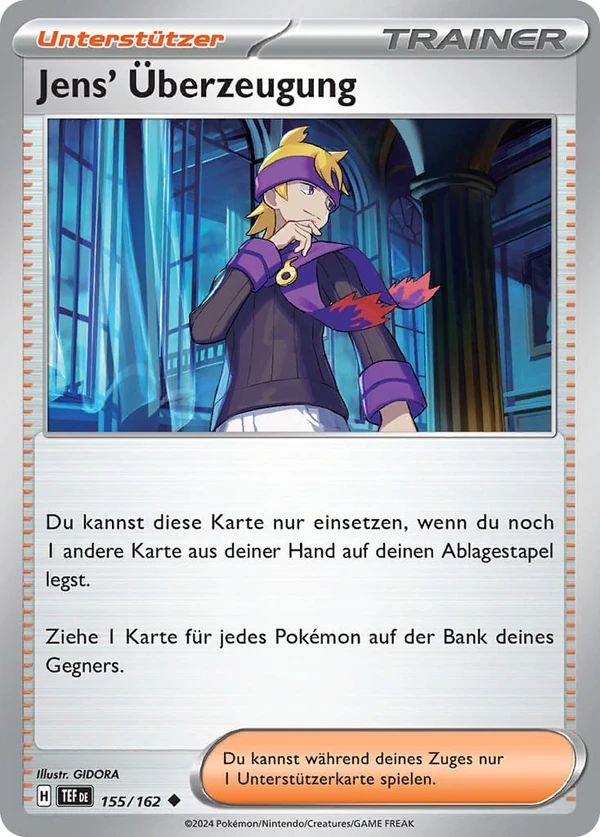 Jens' Überzeugung