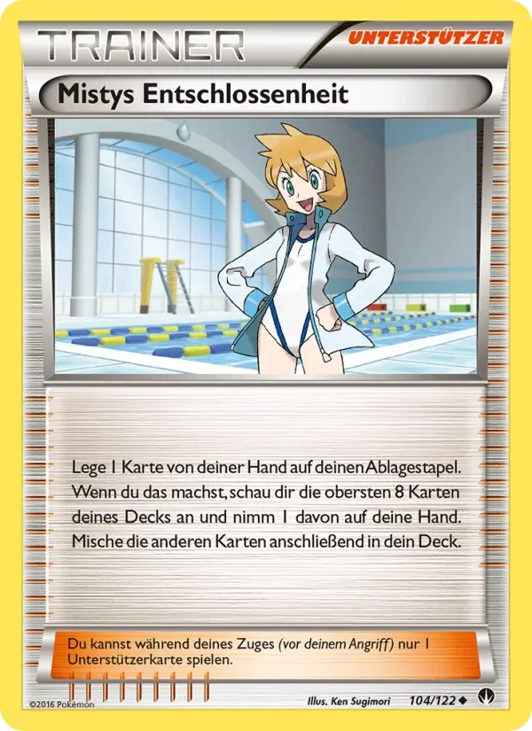 Misty's Determination