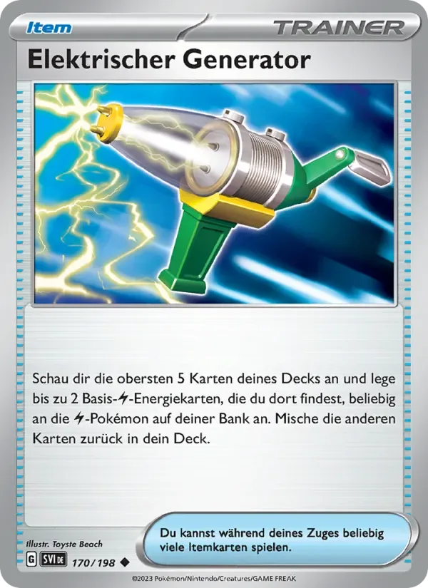 Elektrischer Generator