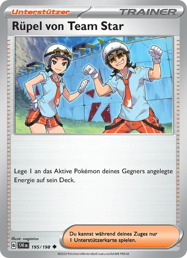 Rüpel von Team Star