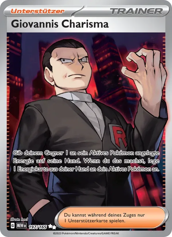 Giovannis Charisma